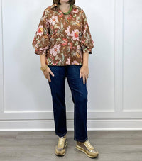 Jodifl - Meadow Button Top