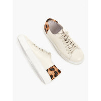 HALF UNITED Women's Calf Hair Sneaker in leopard - women's sneaker