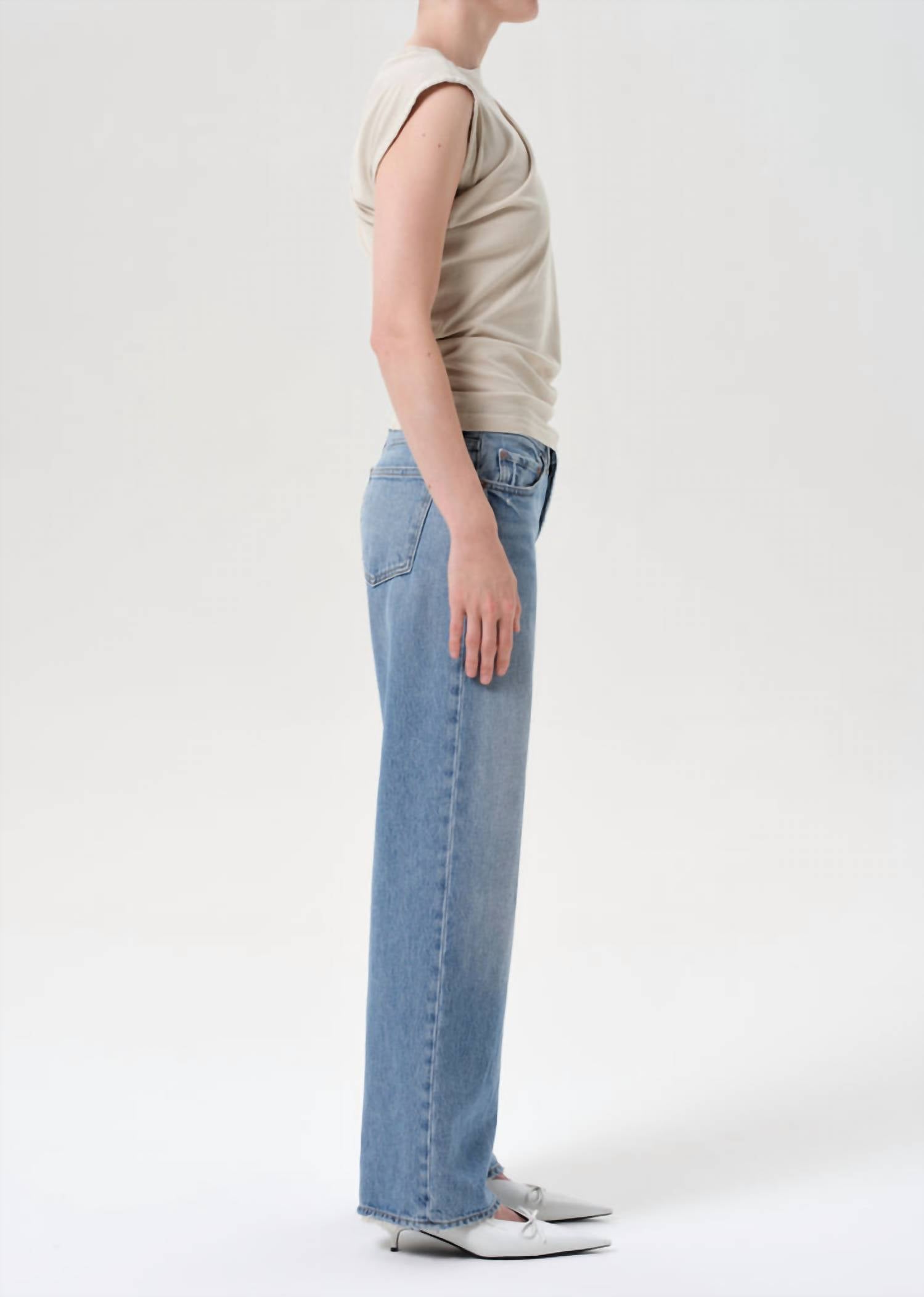 Agolde - Low Rise Loose Jeans