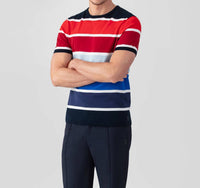 Ron Dorff - Knitted T-shirt With Big Stripes