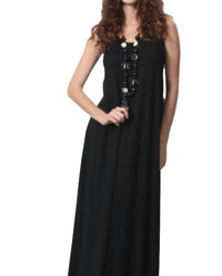 Back Buckle Maxi Dress