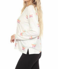 Pj Salvage - Stardust Long Sleeve Lounge Top