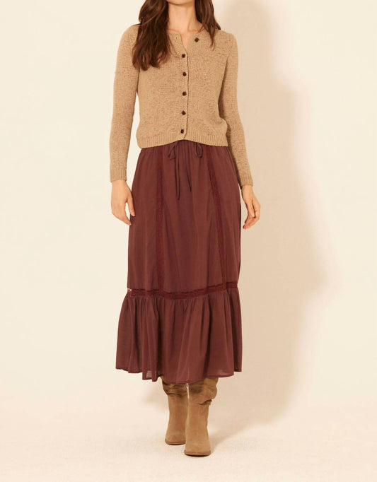 Bila77 - Finch Elastic Tie Waist Skirt