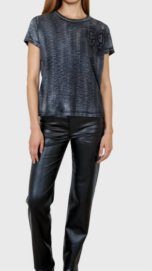 Chrldr - Stencil Bow Perfect Tee