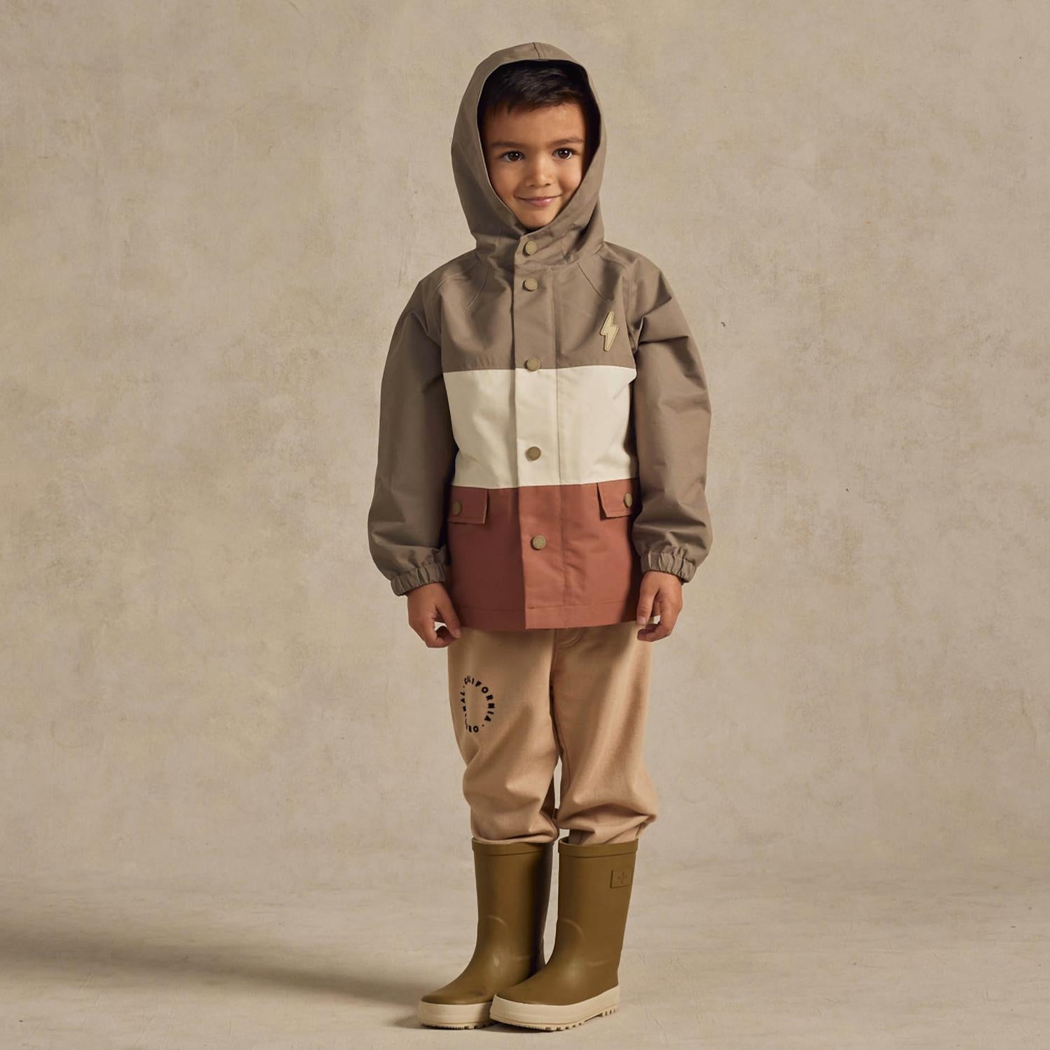 Rylee + Cru Kids' Rain Boot in moss - kids' shoe - alternate view