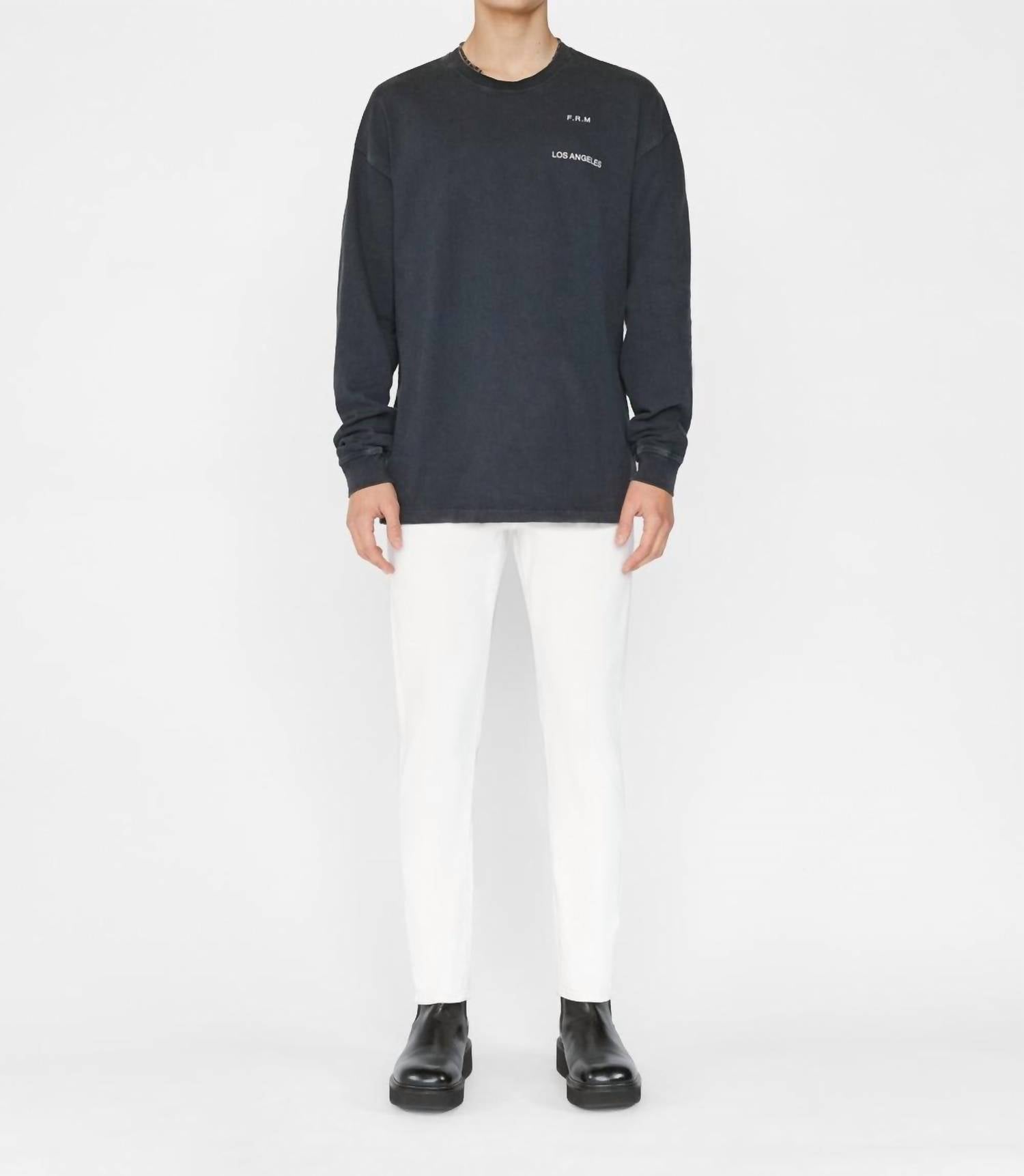 Frame - Mid Rise Fit Slim Jeans