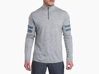 KUHL Team Merino 1/4 Zip Shirt in ash - men's shirt