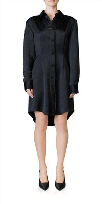 Maison Margiela - Silky Button Front Midi Dress