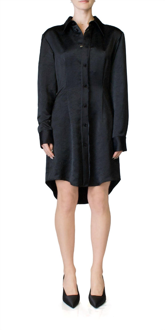 Maison Margiela - Silky Button Front Midi Dress