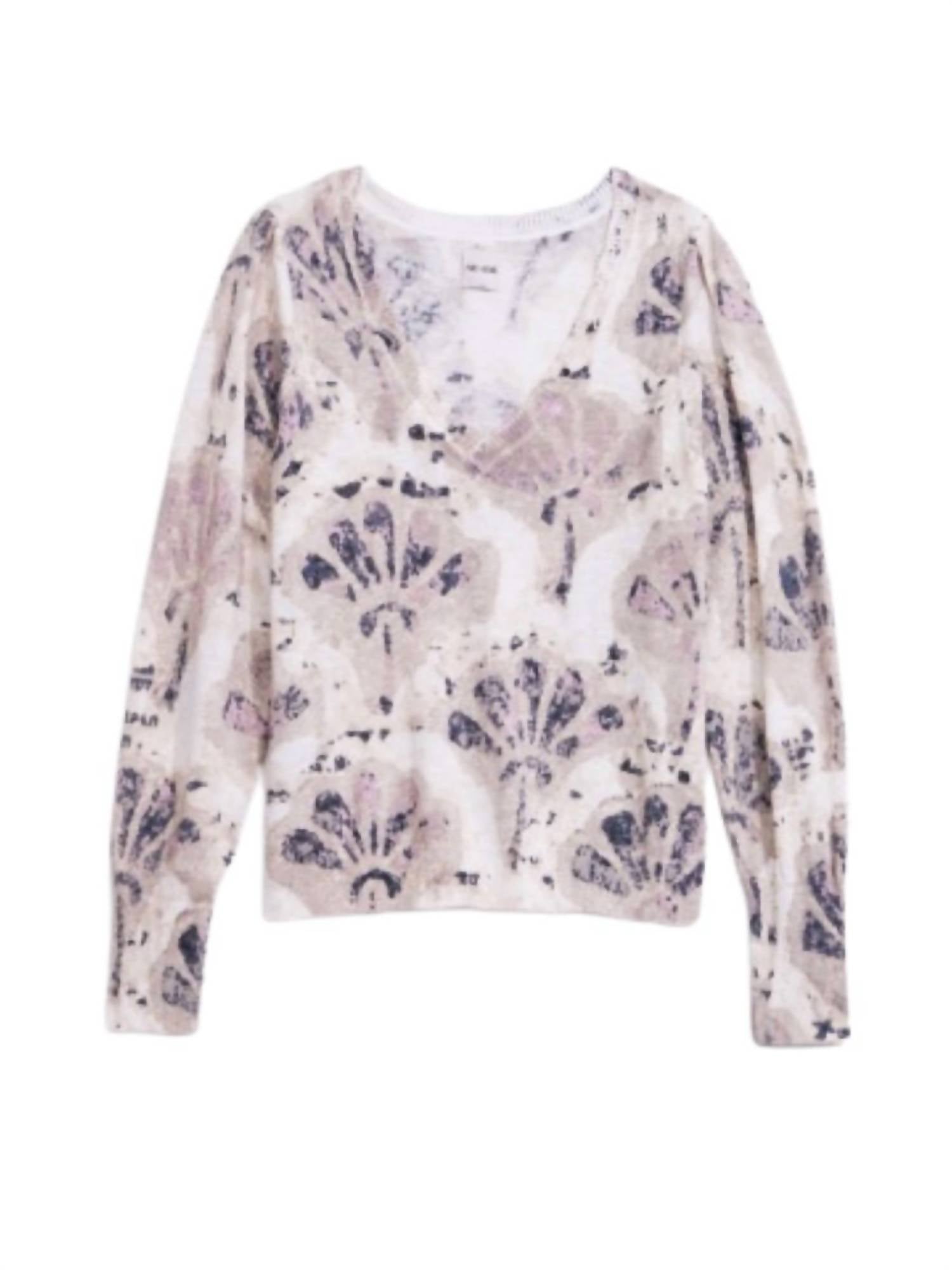 Nic + Zoe - FALLING FANS SWEATER