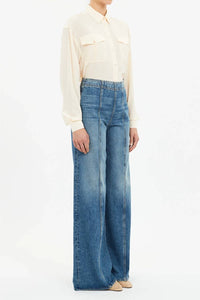 Ulla Johnson - The Bianca Wide Legs Jeans