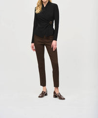 Joseph Ribkoff - Fitted Wrap Top
