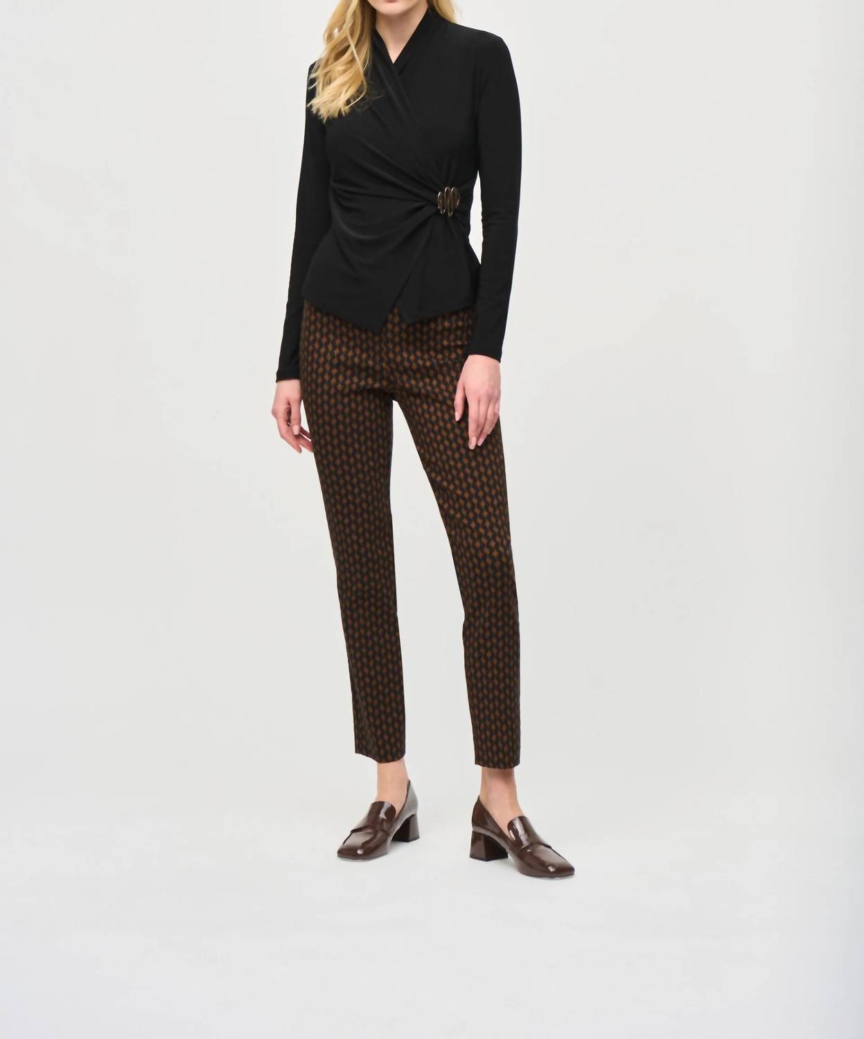 Joseph Ribkoff - Fitted Wrap Top