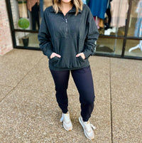 Rae Mode - Slate Ridge Quarter Zip Pullover Sweatshirt