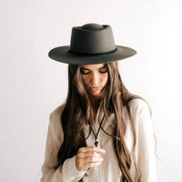 Gigi Pip - Wren Flat Brim Telescope Hat