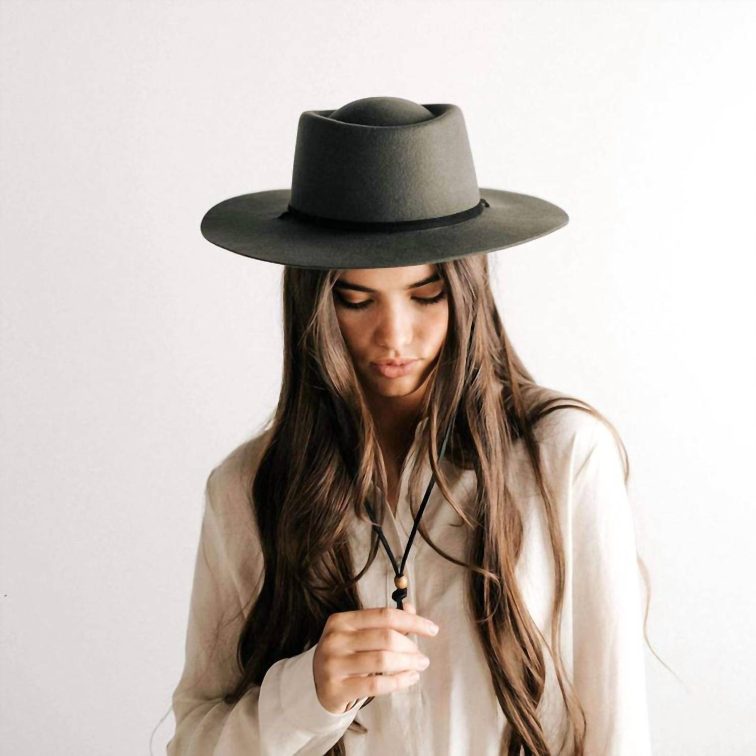 Gigi Pip - Wren Flat Brim Telescope Hat