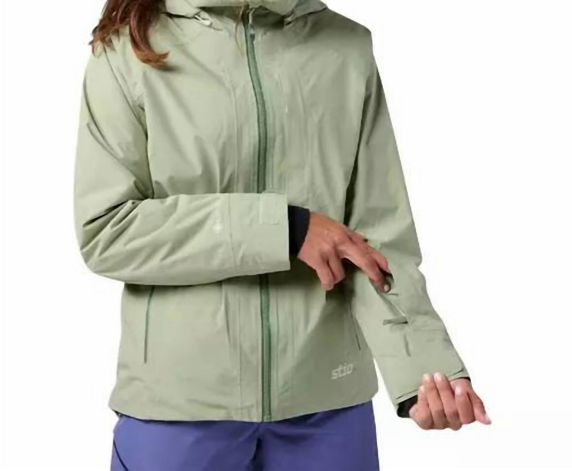 stio Doublecharge Insulated Jacket in sage flats - women's jacket