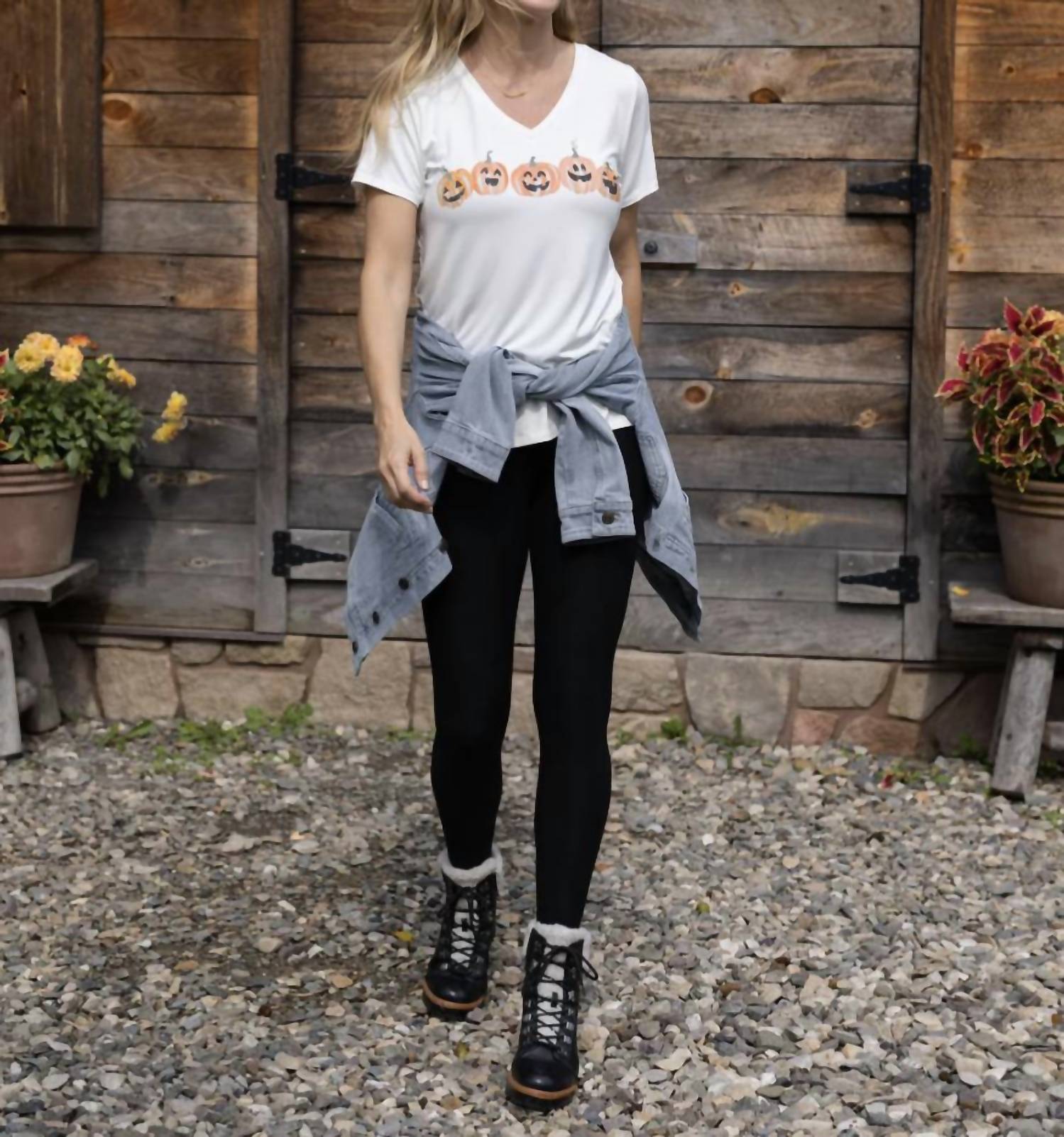 Grace & Lace - Pumpkin Graphic Tee