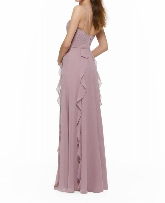 Morilee - Ruffled Draped Chiffon Bridesmaid Dress