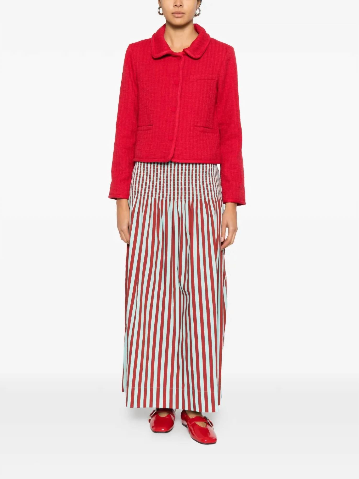 POSSE Jacqueline Jacket in scarlet 1 - women's jacket