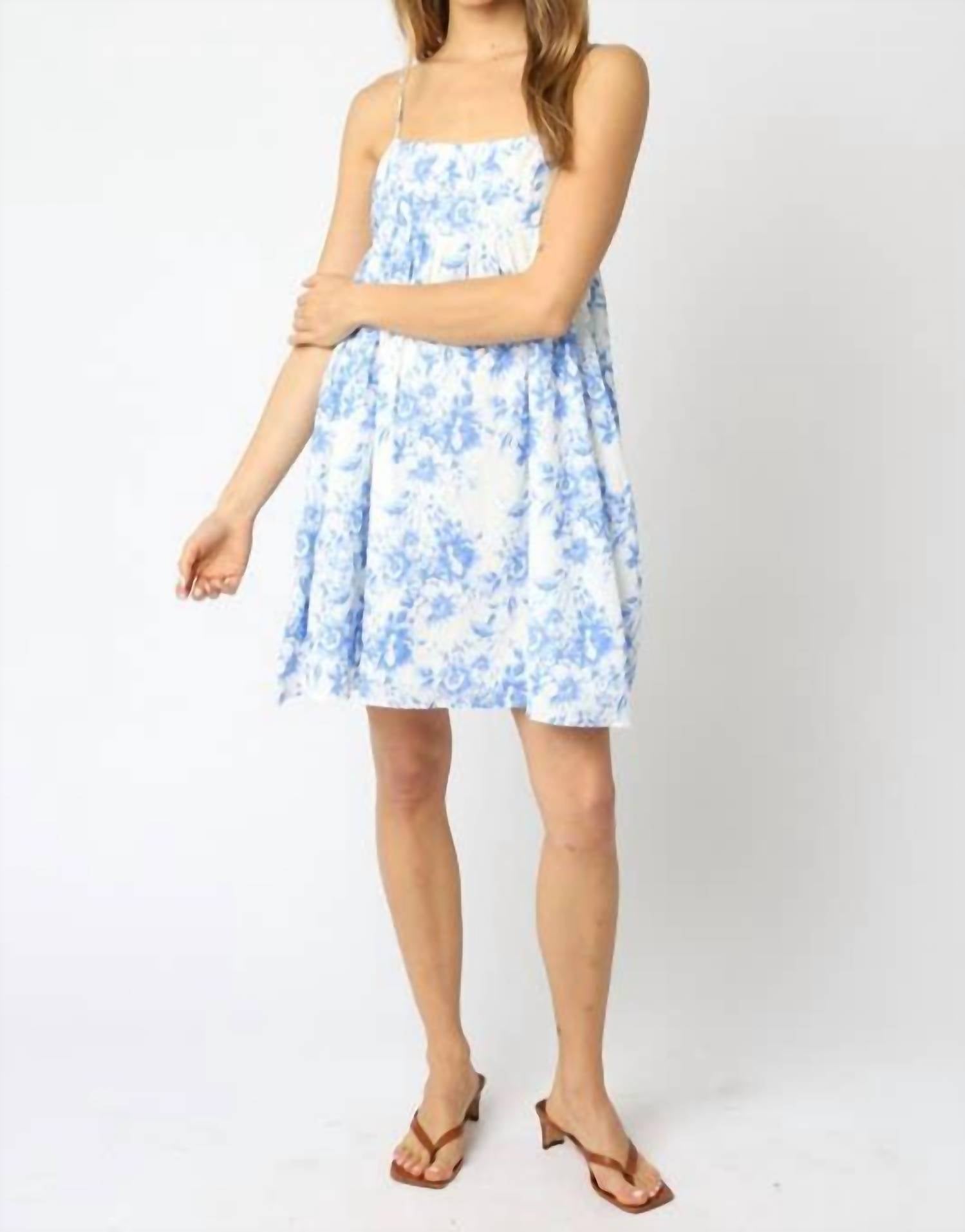 Olivaceous - Oliva Poppy Floral Dress