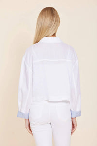Dolce Cabo - Pinstripe Cuff Jacket