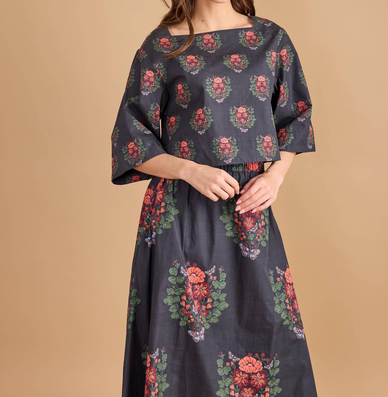 Double A Angie Boxy Top in small terrace - women's blouse - view 4