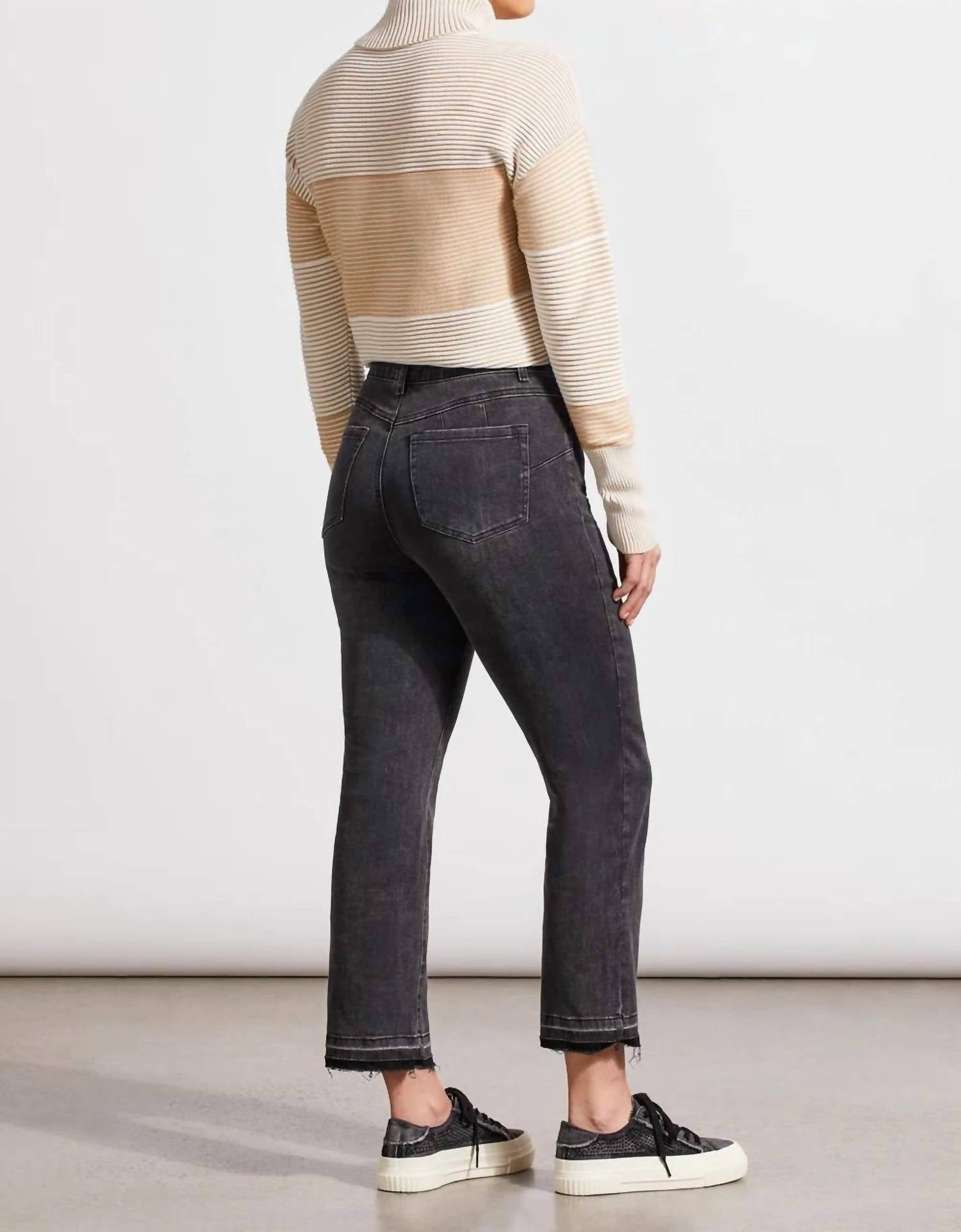 Tribal - Sophia Microflare Crop Jeans