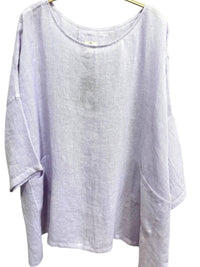 Vikolino - Women's Linen Sheer Gauze Tunic