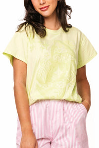 Queen Of Sparkles - Tonal Card Logo Tee