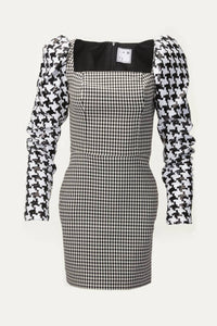 HOUNDSTOOTH LEONARDO DRESS