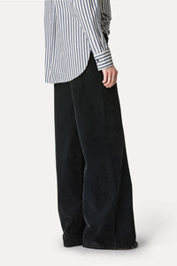 Forte Forte - Flocked Cotton Wide Leg Pants