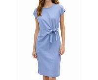 Entro - Long Tie Waist Dress
