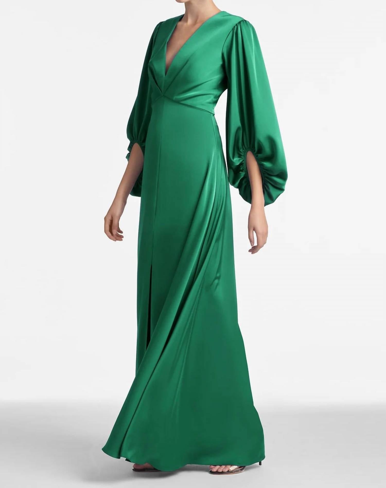 Sachin & Babi - Jenny Satin Crepe Gown