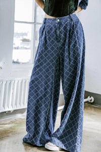 Flying Tomato - It's A Secret Denim Pants