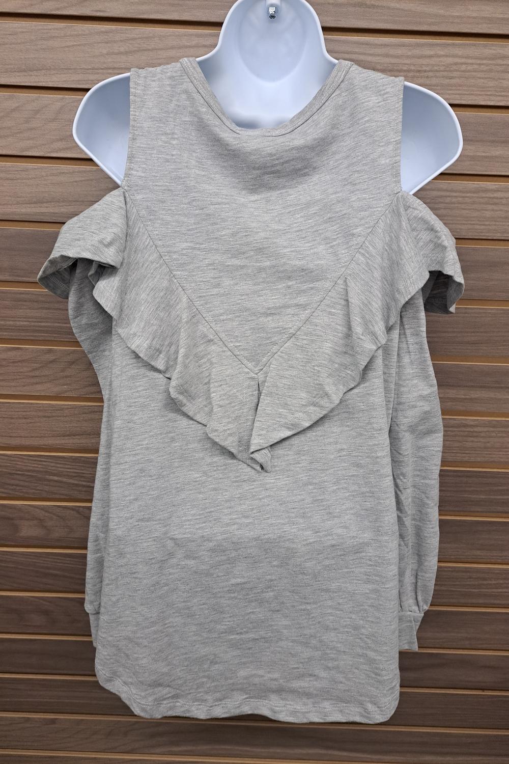 Very J - Women's Cold Shoulder Long Sleeve Top