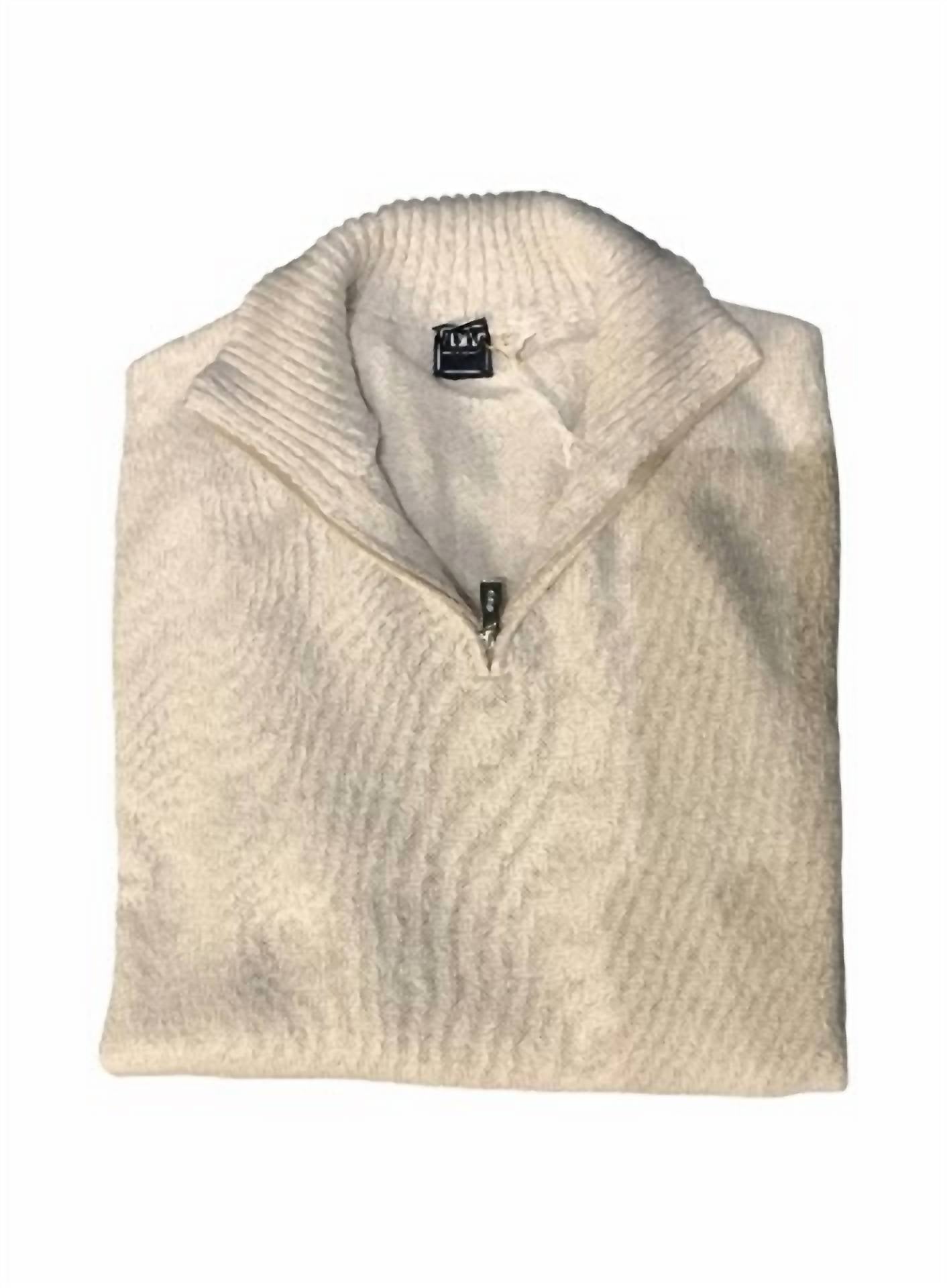 Fedeli - Men's Long Sleeve Zip Sweater