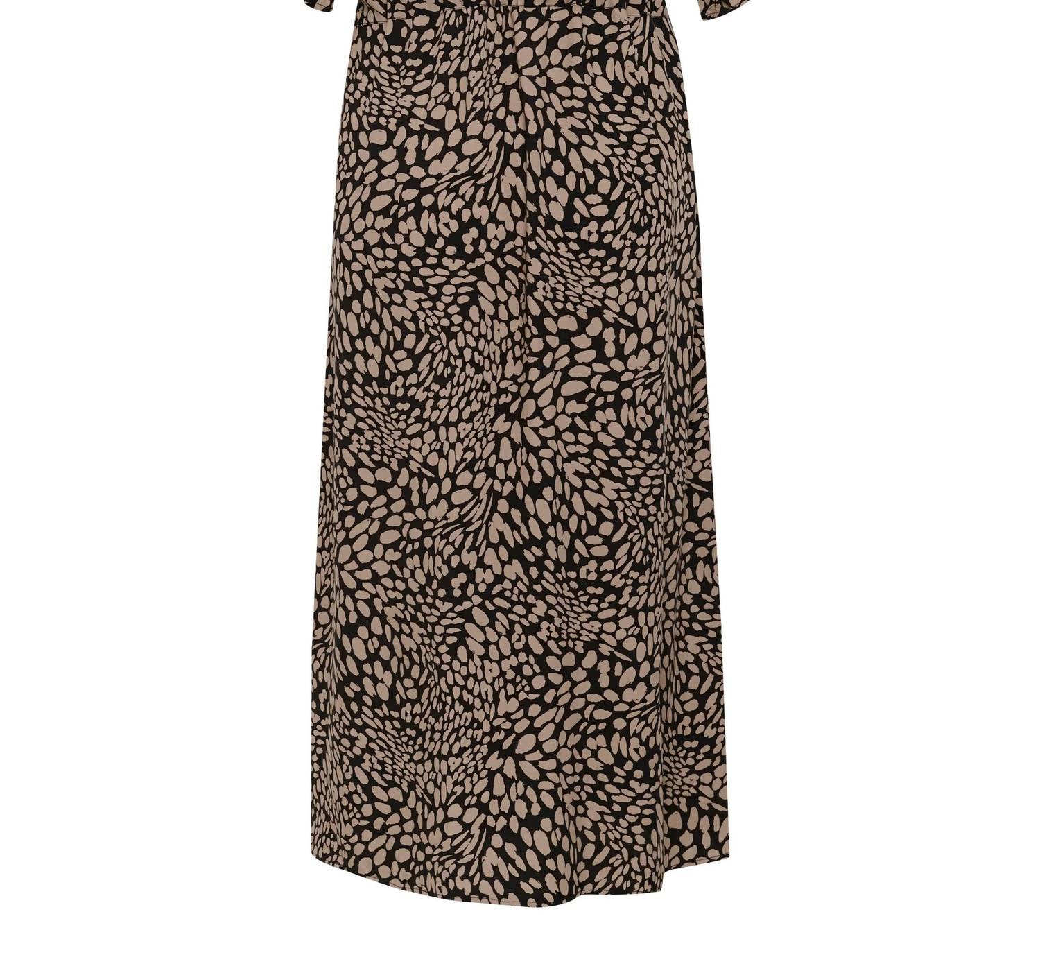 Soaked In Luxury - Naya Short Sleeve Midi Shirt Dress