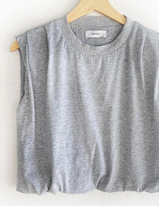 Greylin - Women's Alisa Padded Shoulder Top