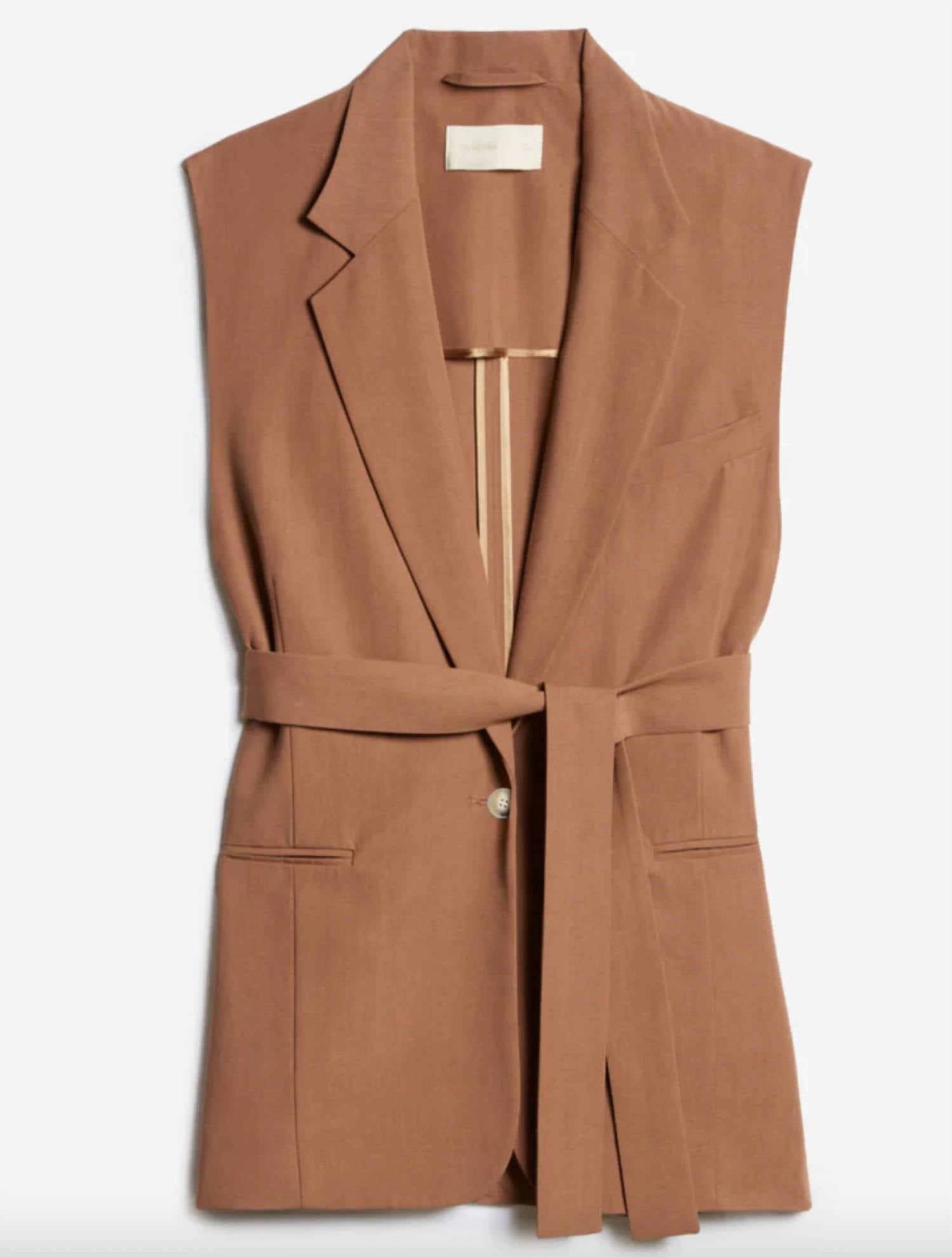 Vanessabruno - Christen Sleeveless Jacket