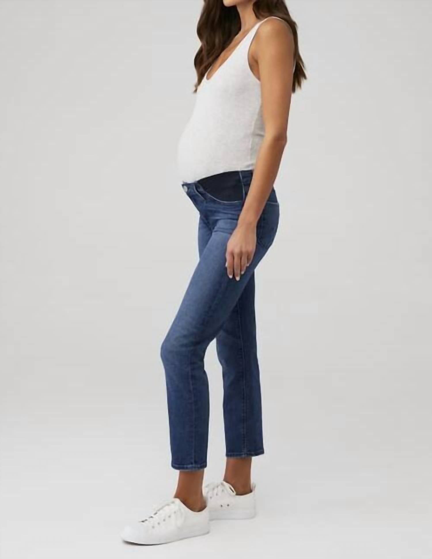 Hudson - Nico Straight Ankle Maternity Jean