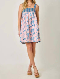 Mystree - Boho Babydoll Mini Dress