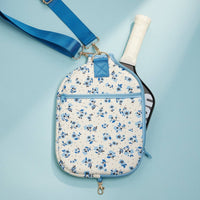 Stone & Stitch - Women's Floral Neoprene Pickleball-paddle-bag