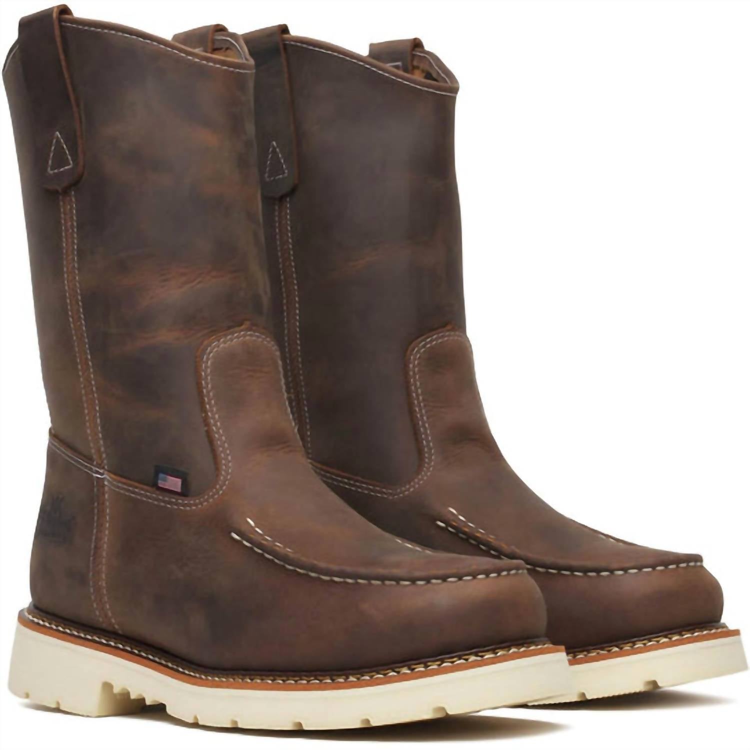 Thorogood - Men's American Heritage 11" Moc Toe Wellington Work Boots
