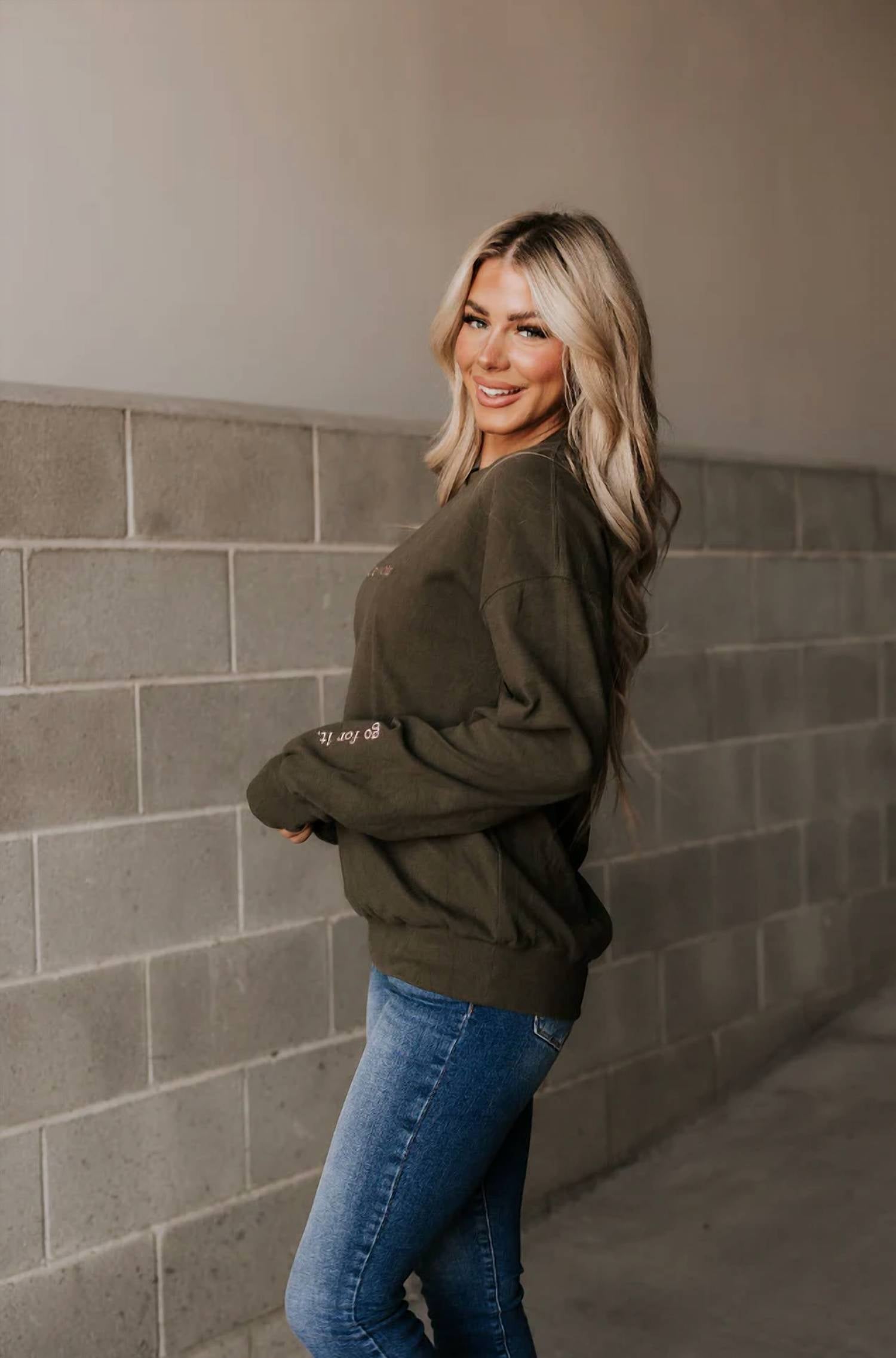 Ampersand Ave - University Pullover Sweatshirt