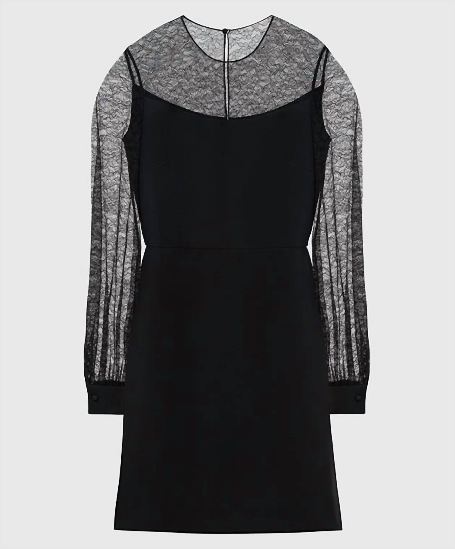 Valentino - Lace Insert Dress