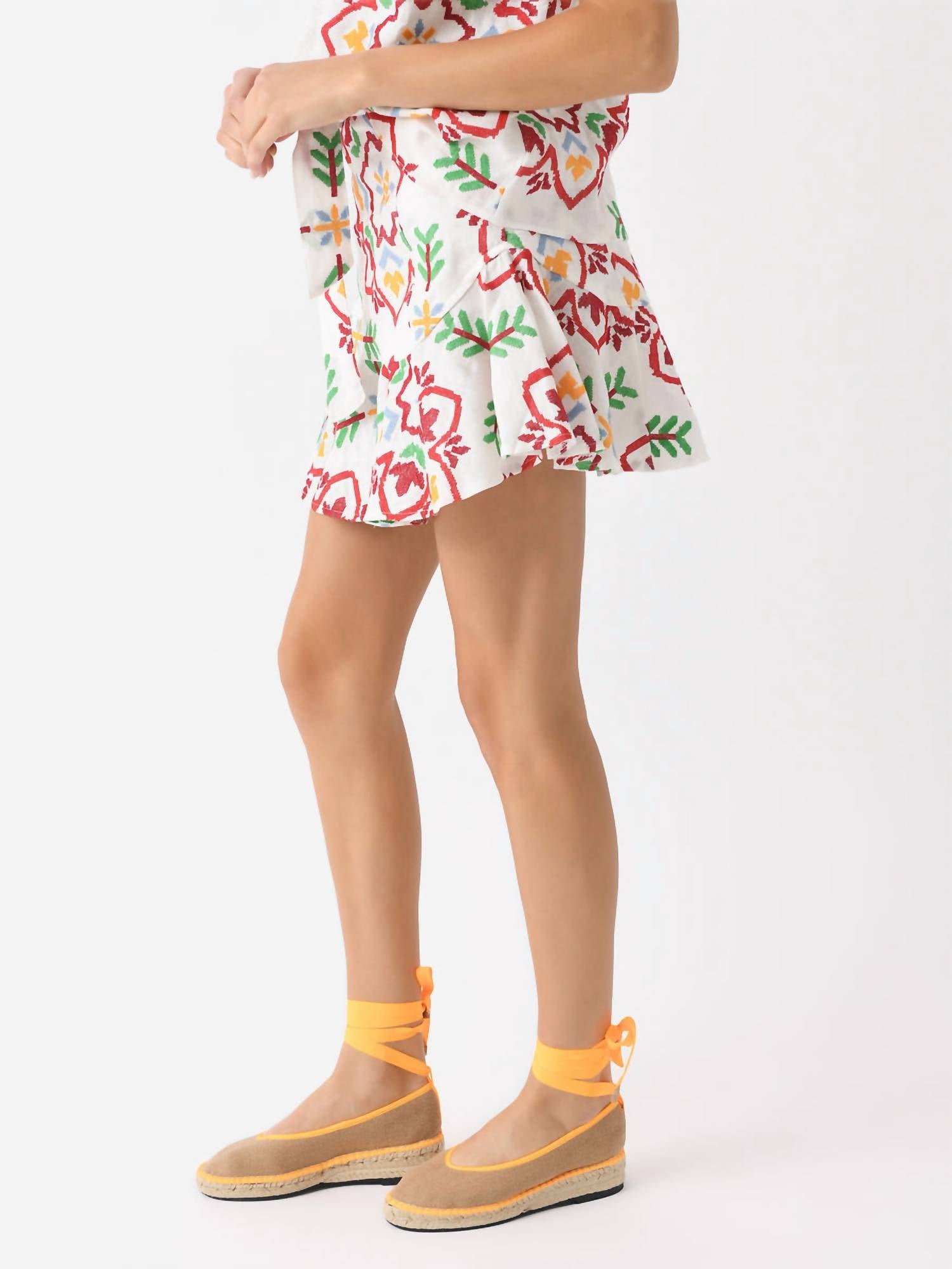 Never A Wallflower - Prairie Mini Skirt