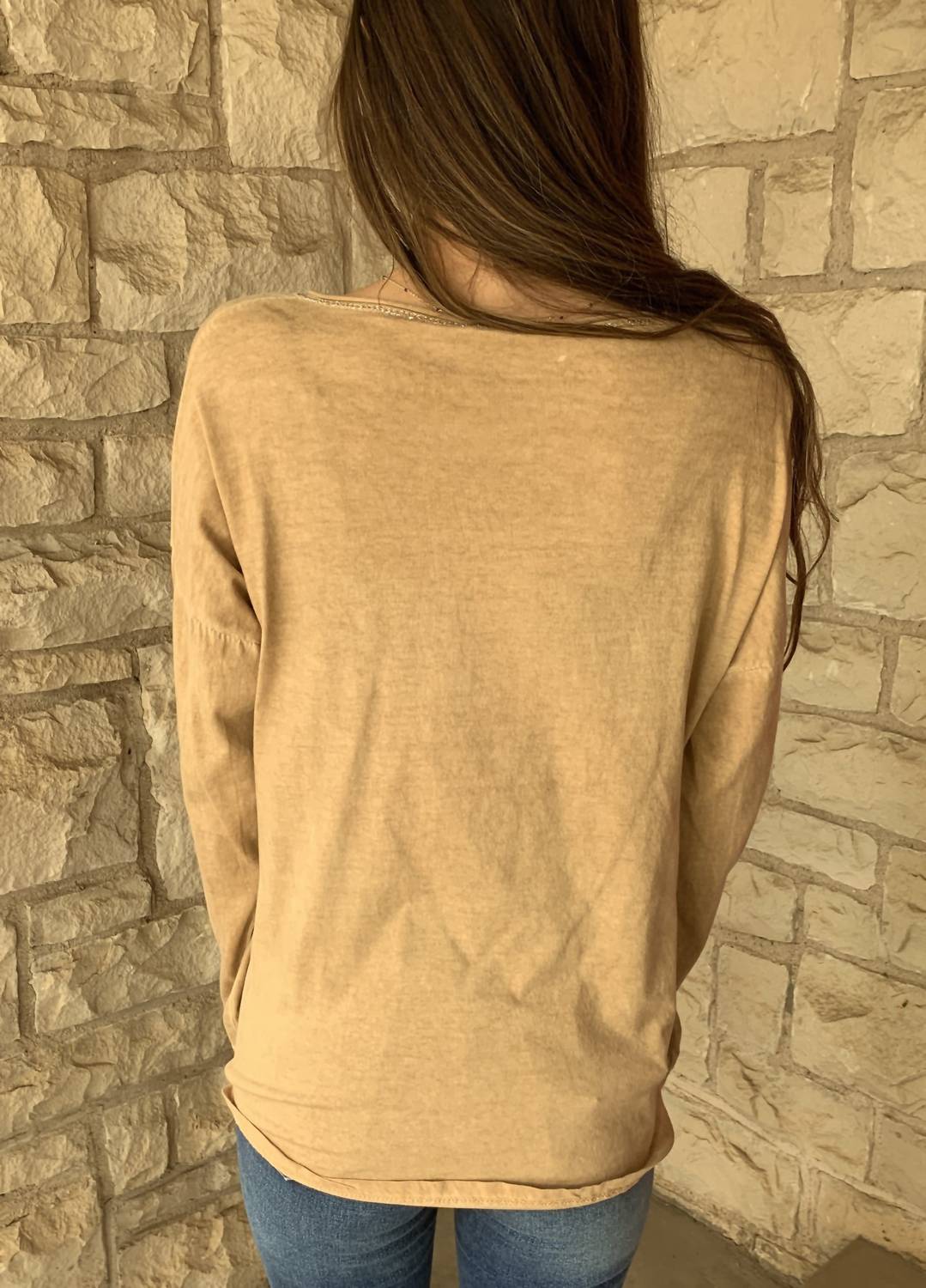 Long Sleeve Round Neck Tunic
