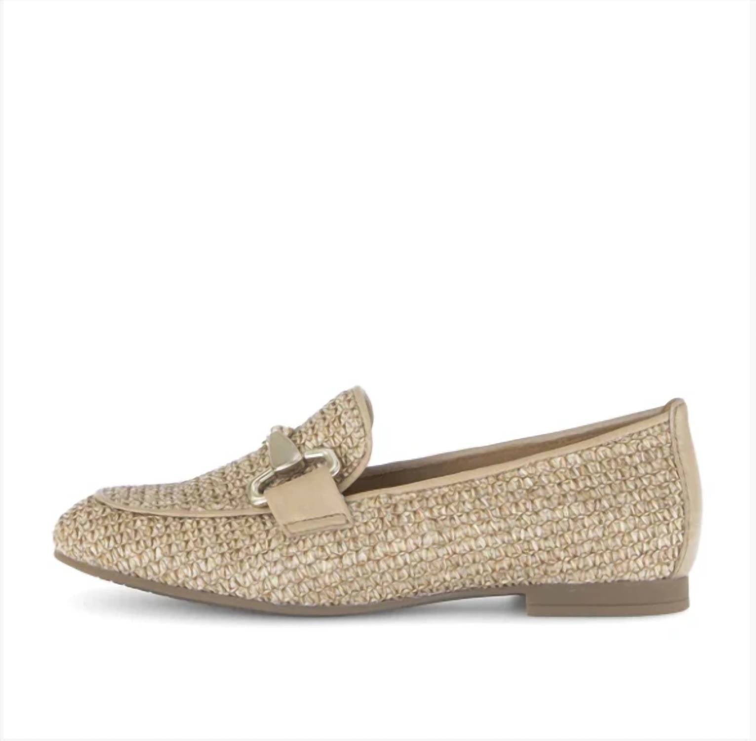 Gabor - Women's 85.214.44 Raffia Loafer