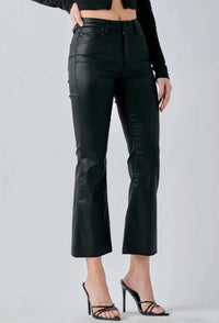 Hidden - Happi High Rise Crop Flare Jeans